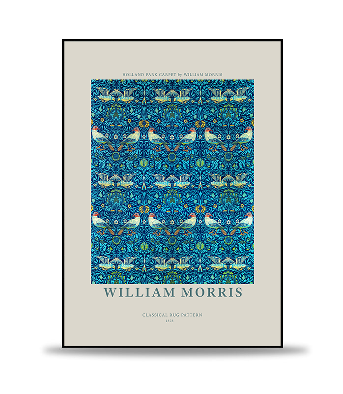 WILLIAM MORRIS - Holland Park Poster no.1