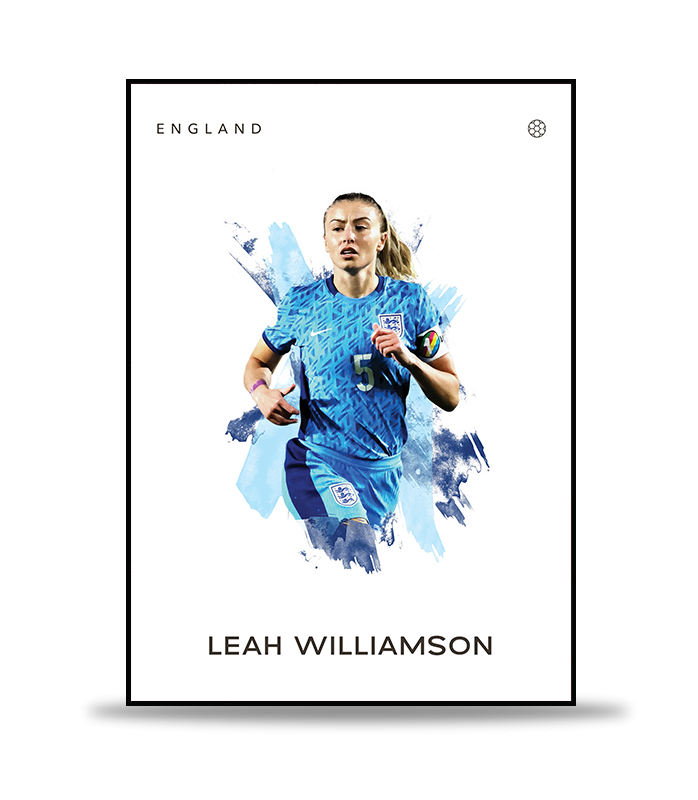 Leah Williamson Fotboll Poster