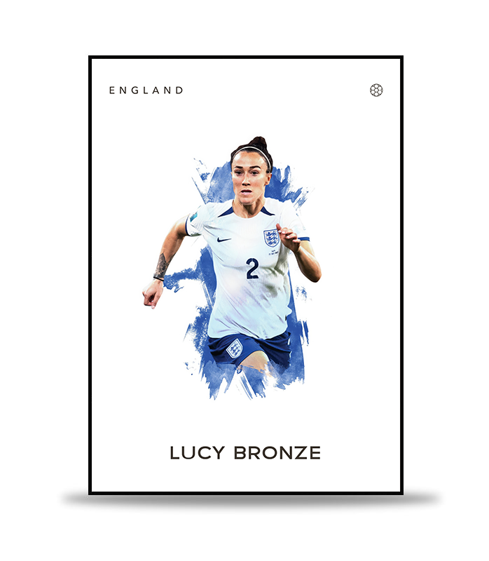 Lucy Bronze Fotboll Poster