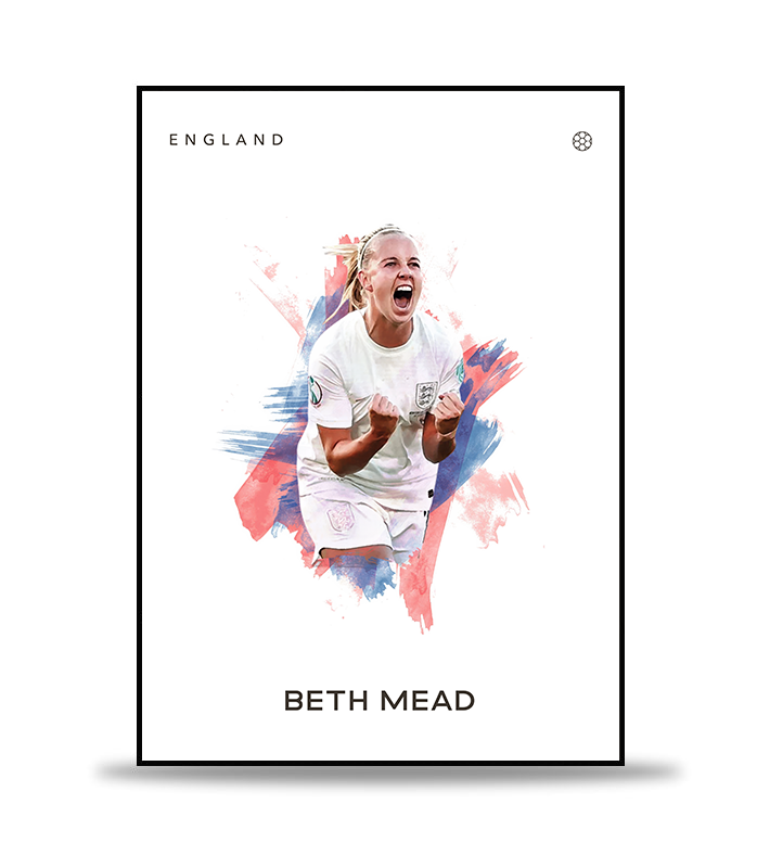 Beth Mead Fotboll Poster