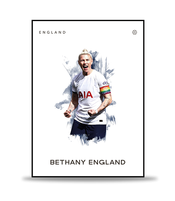 Bethany England Fotboll Poster