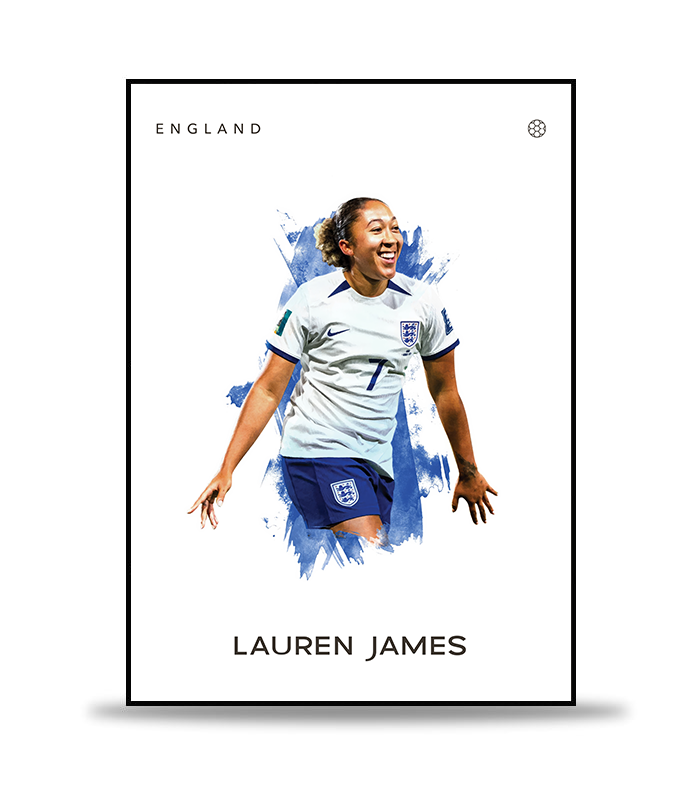 Lauren James Fotboll Poster