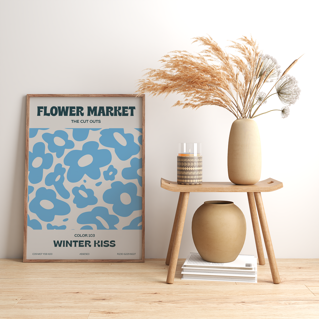 Winter Kiss Market Poster