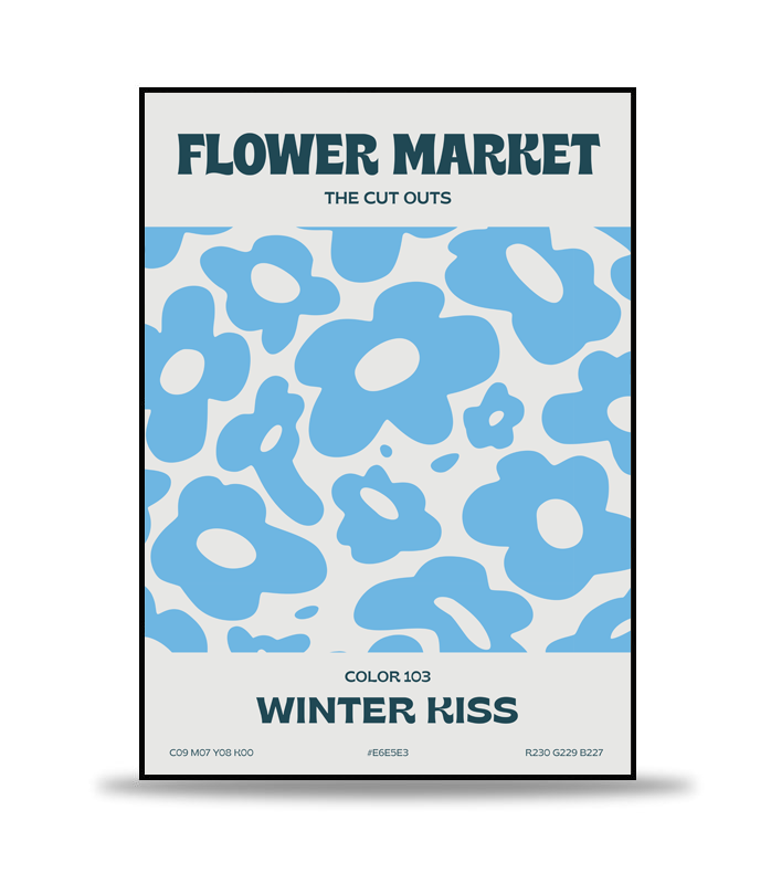 Winter Kiss Market Poster