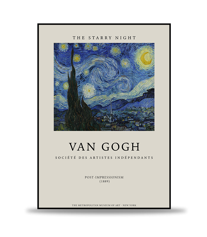 Vincent van Gogh - The Starry Night Poster