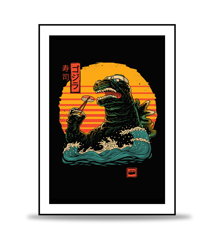 Sushi Godzilla Poster