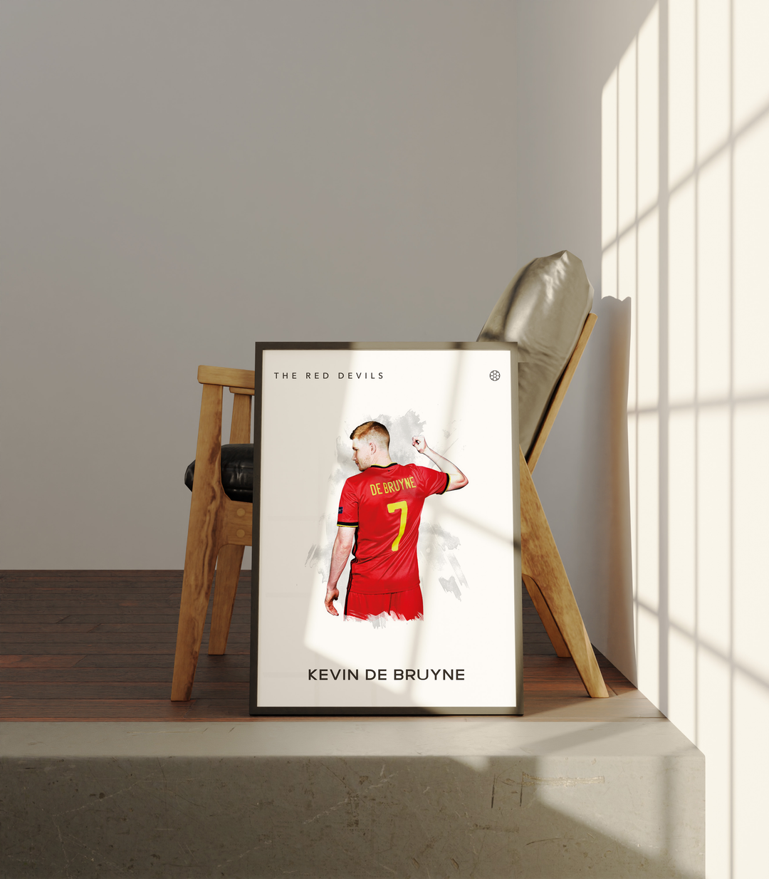 Kevin De Bruyne Fotboll Poster