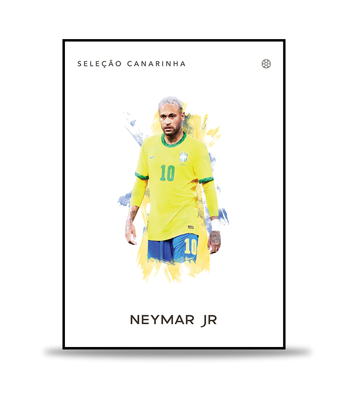 Neymar Jr. no.3 Fotboll Poster