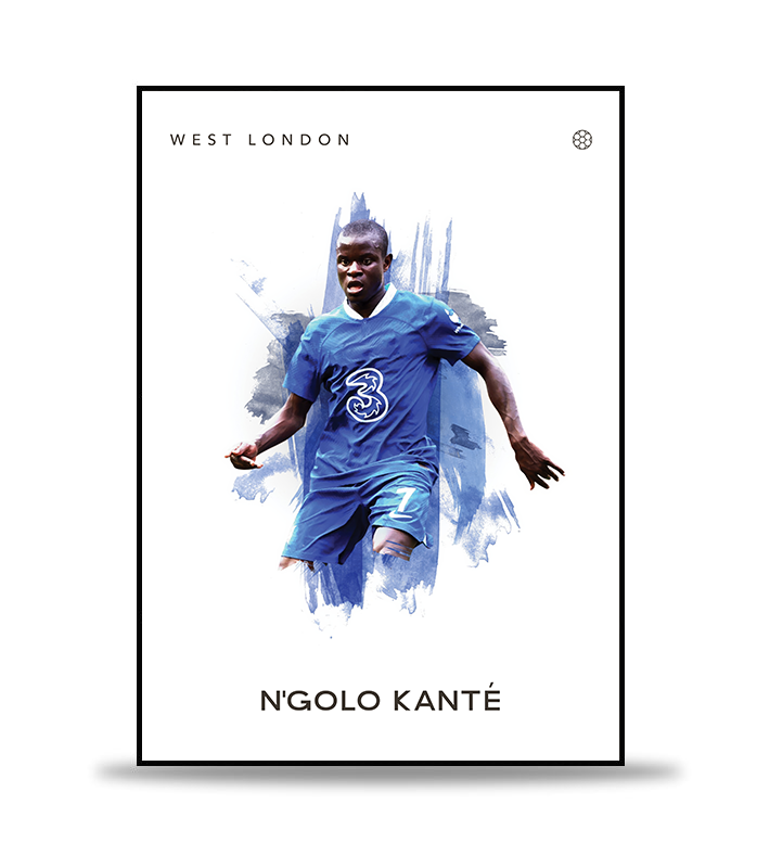 N'Golo Kanté Fotboll Poster