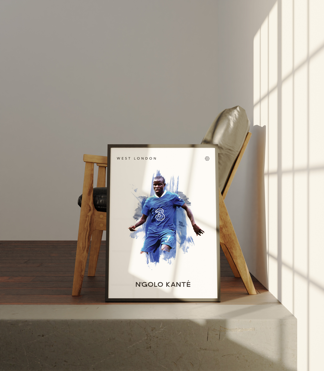 N'Golo Kanté Fotboll Poster