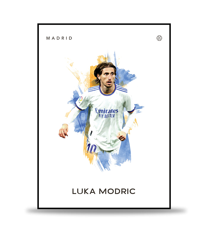 Luka Modric Fotboll Poster