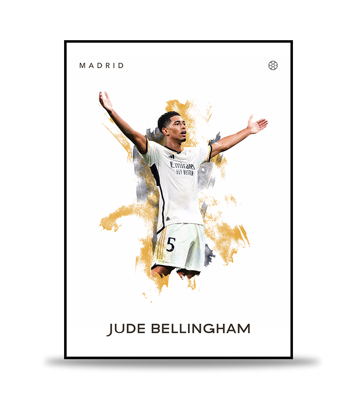 Jude Bellingham no.2 Fotboll Poster