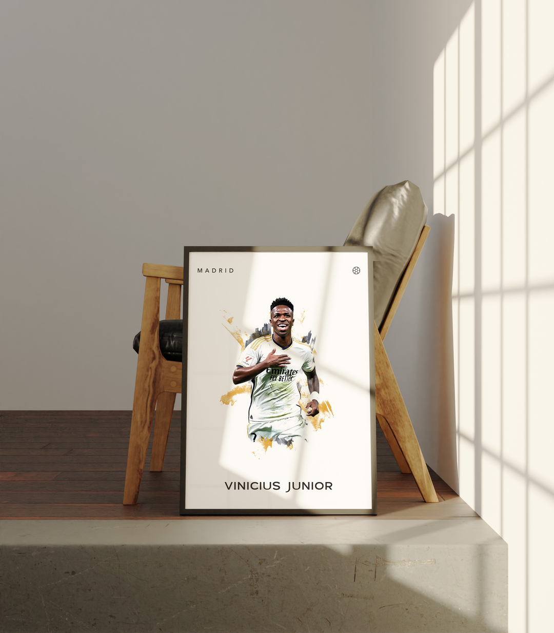 Vinicius Junior Fotboll Poster