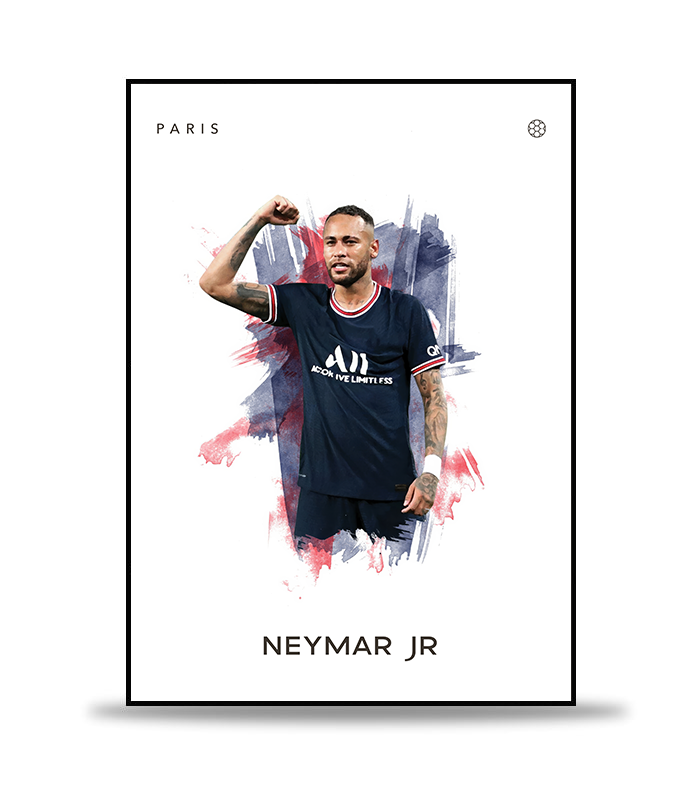 Neymar Jr. Fotboll Poster