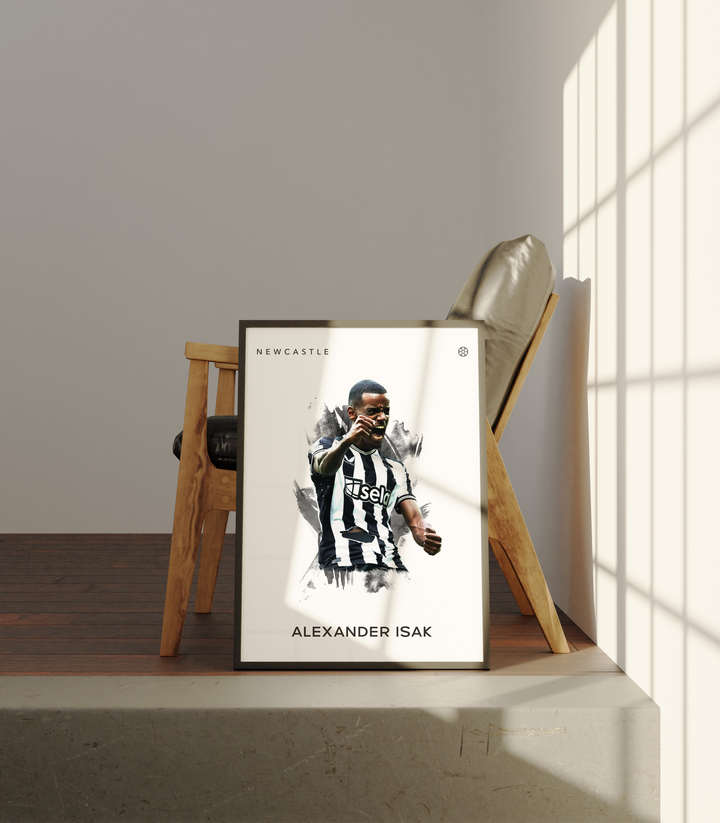 Alexander Isak Fotboll Poster