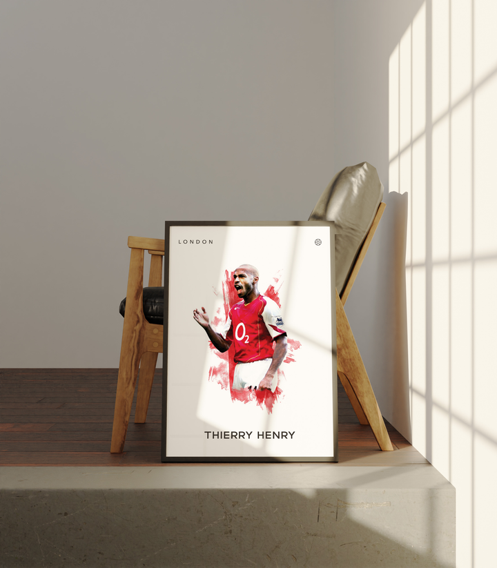 Thierry Henry Fotboll Poster