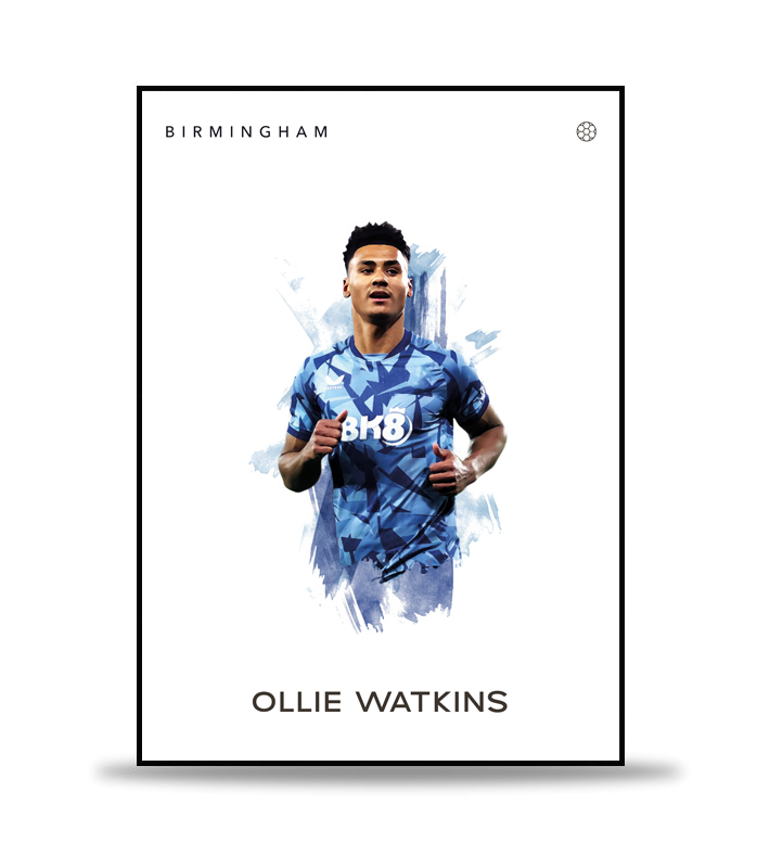 Ollie Watkins Fotboll Poster