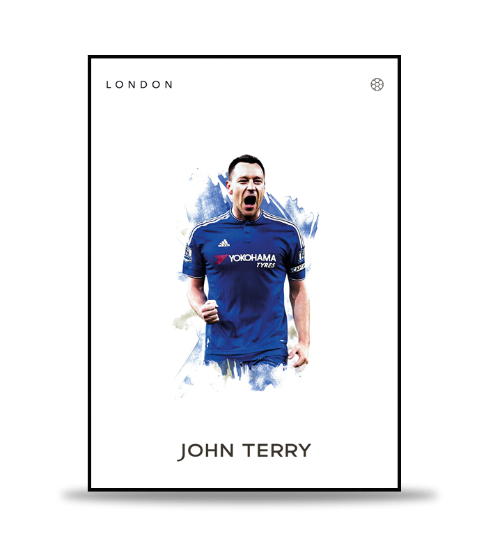 John Terry Fotboll Poster