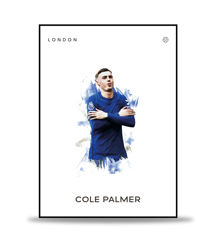 Cole Palmer no.2 Fotboll Poster