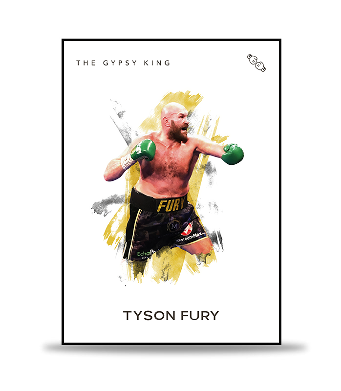 Tyson Fury Boxing Poster