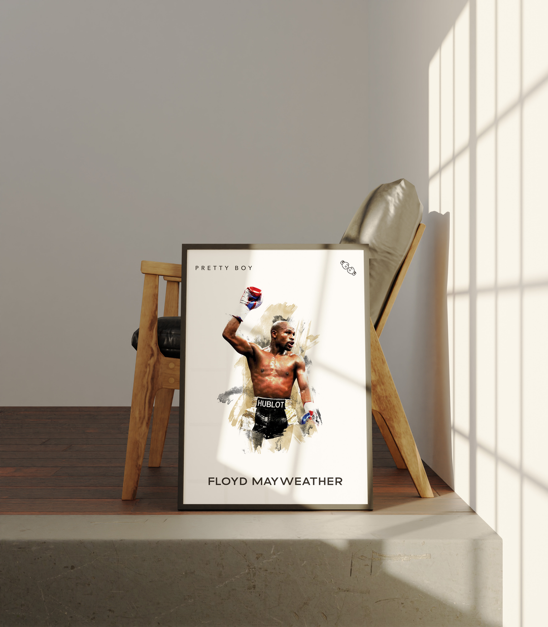 Floyd Mayweather Boxing Poster