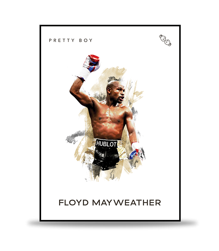 Floyd Mayweather Boxing Poster