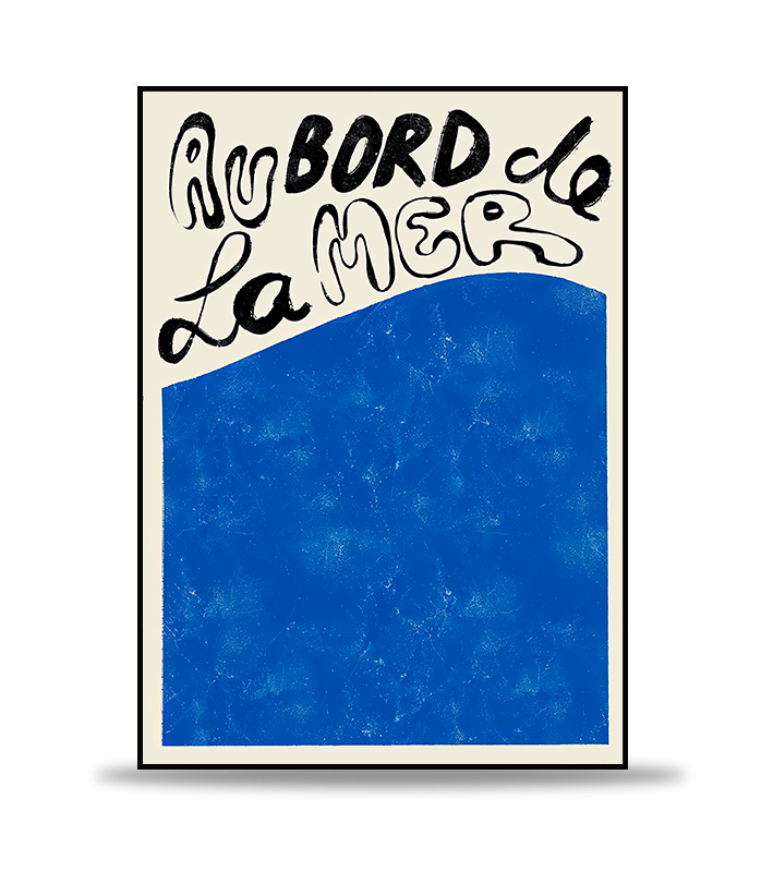 Au Bord De La Mer Poster