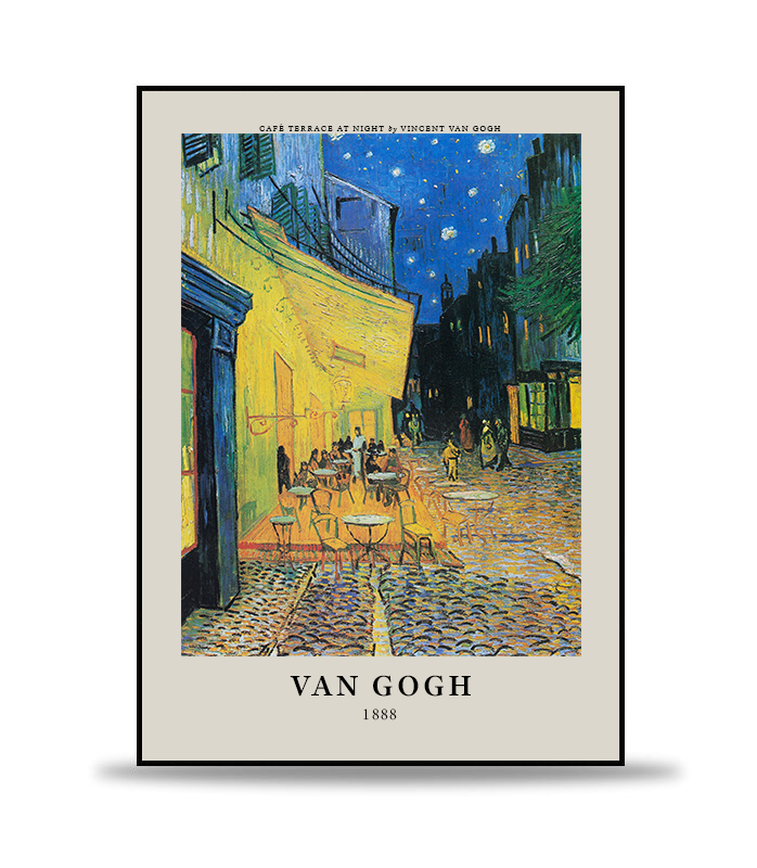 Van Gogh - Café Terrace Poster