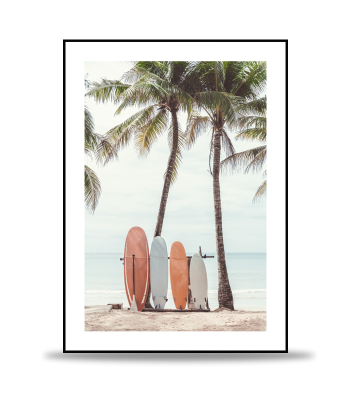 Lets Surf Poster