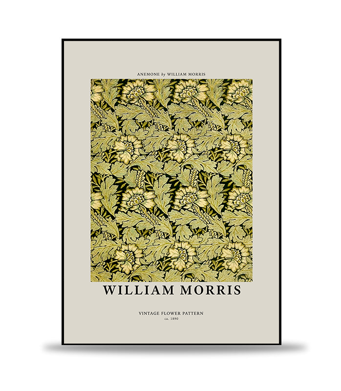 William Morris - Anemone Poster