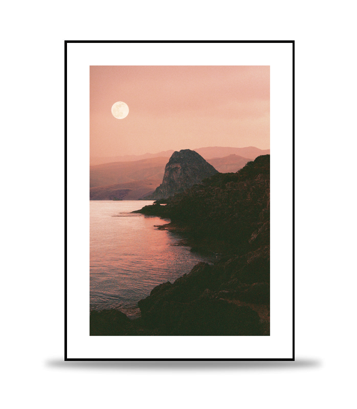 Pink Sunset Poster