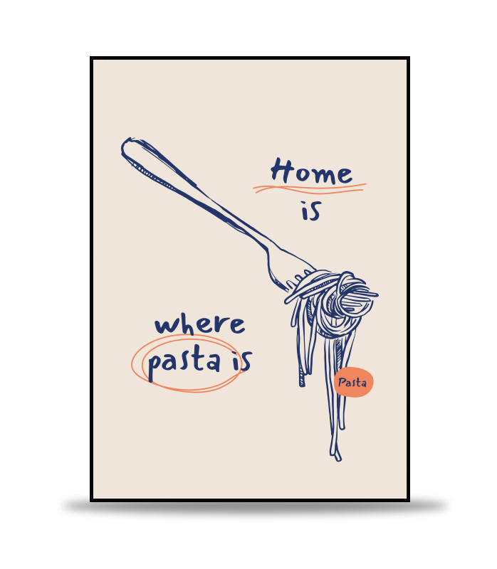 Home is Where Pasta is Poster