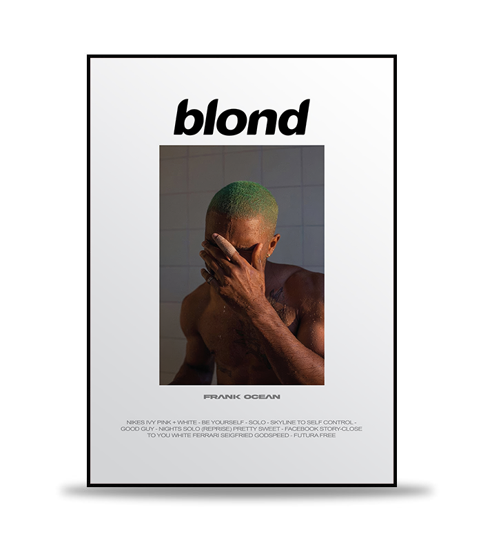 Frank Ocean (Blond) Album Poster