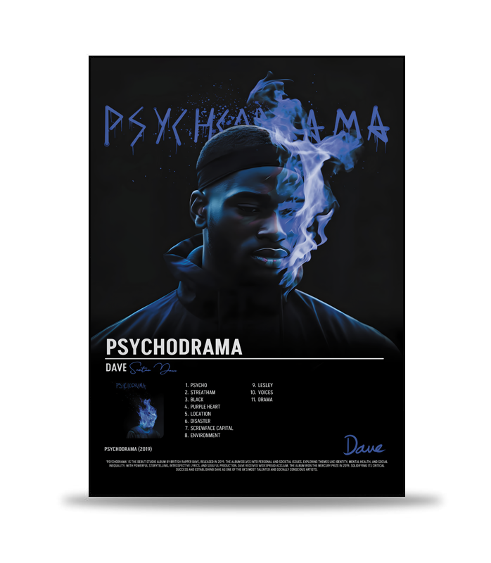 Dave (Psychodrama) Album Poster