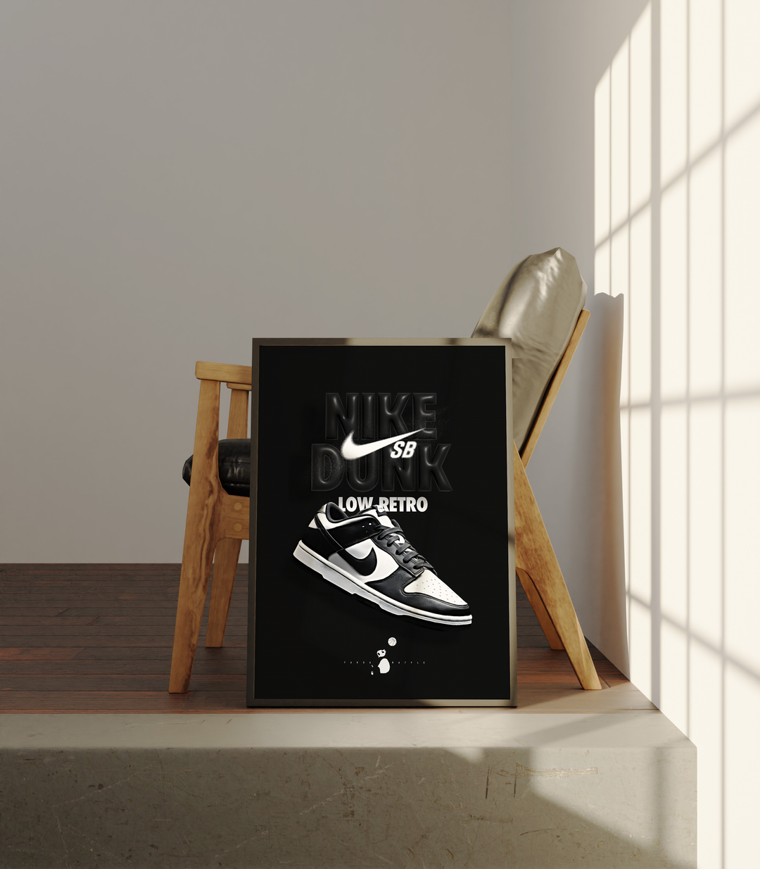 Nike Dunk Panda Poster