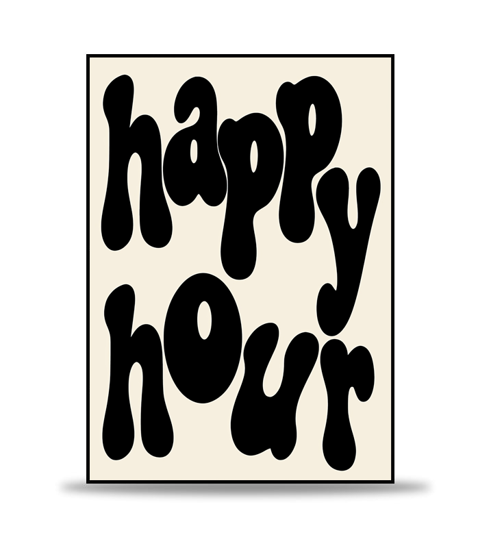 Happy Hour Poster