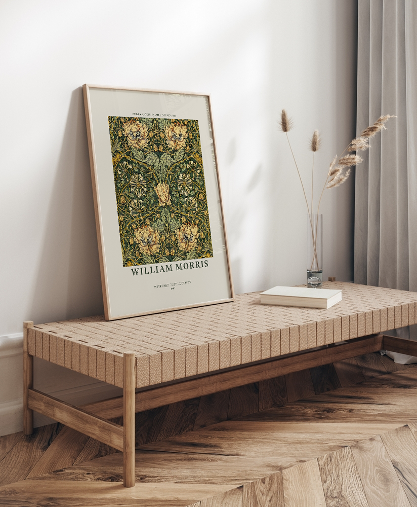 William Morris - Honeysuckle Poster