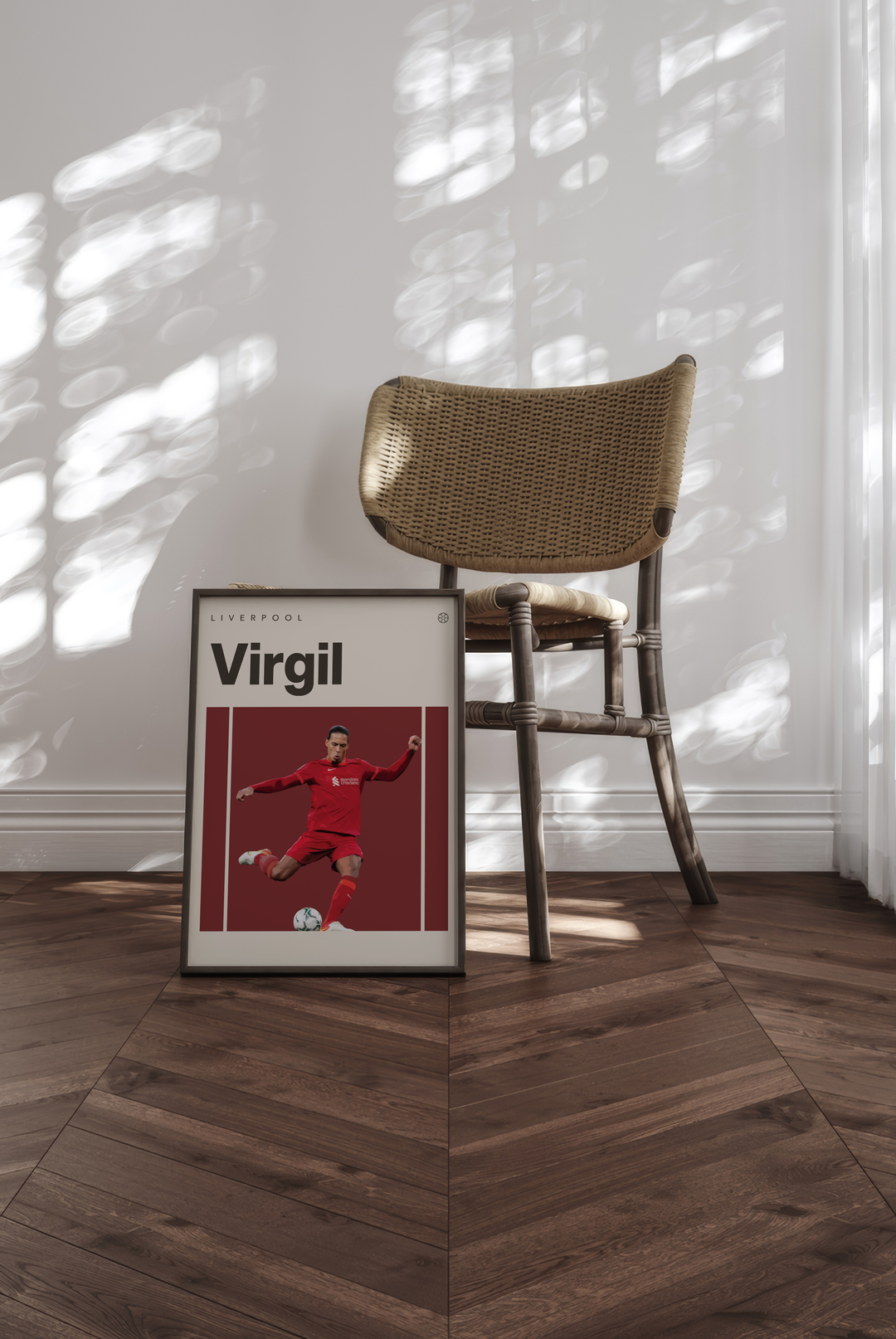 Virgil Van Dijk Fotboll Poster