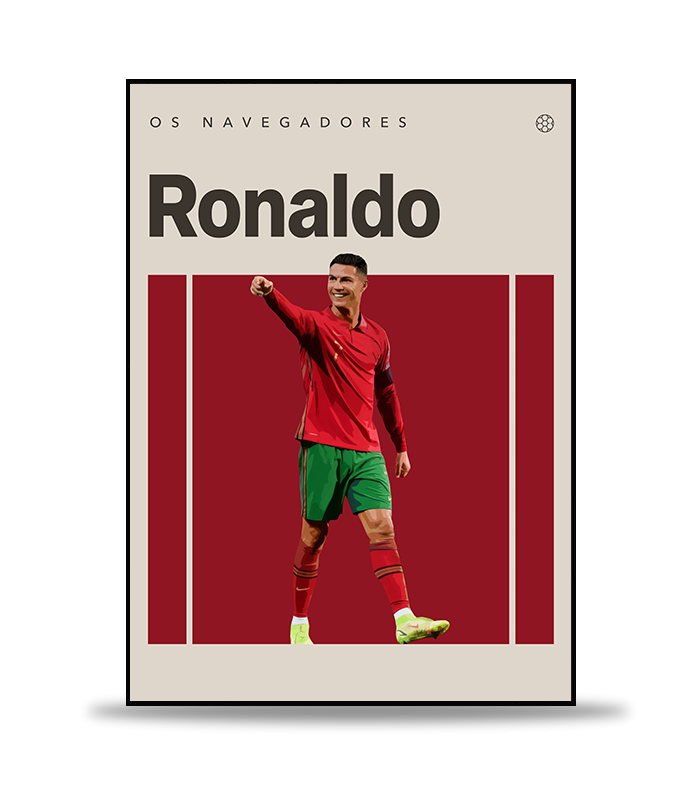 Cristiano Ronaldo Fotboll Poster