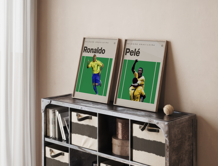 Péle Fotboll Poster