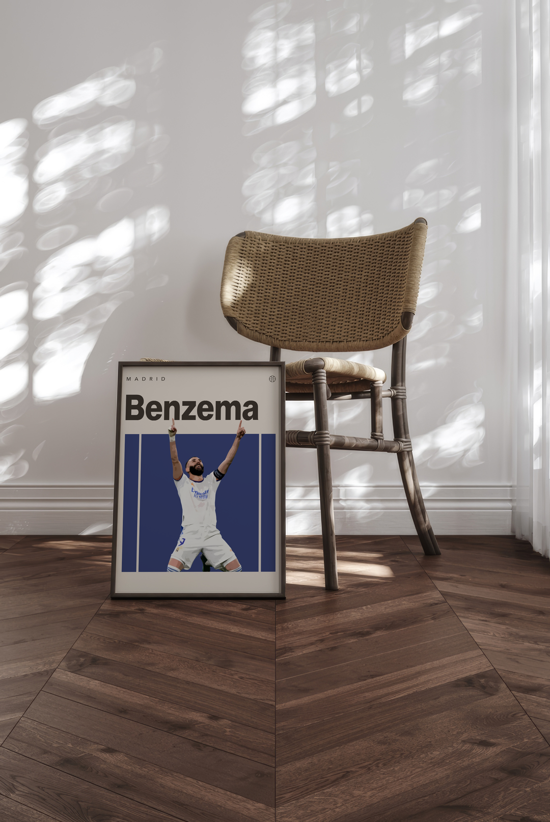 Benzema Fotboll Poster