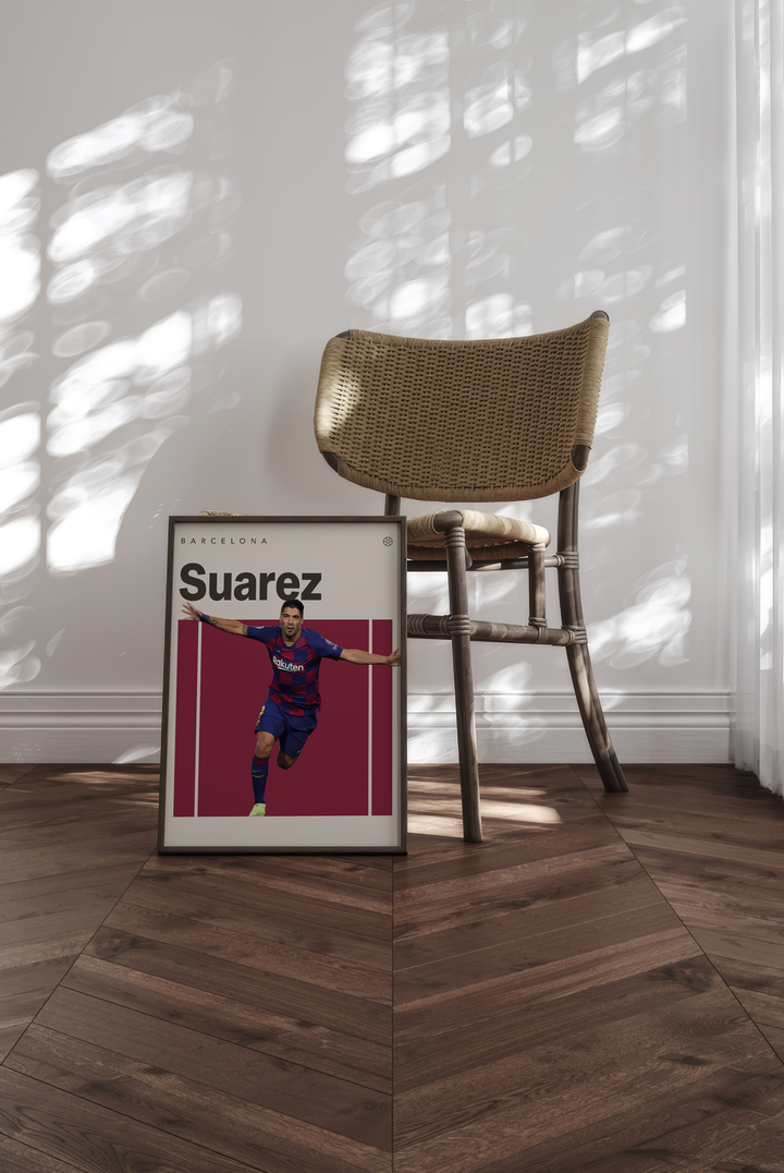 Suarez Fotboll Poster