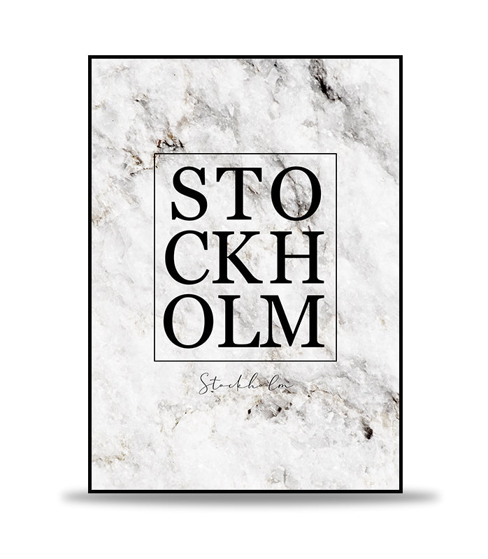 Stockholm white marble