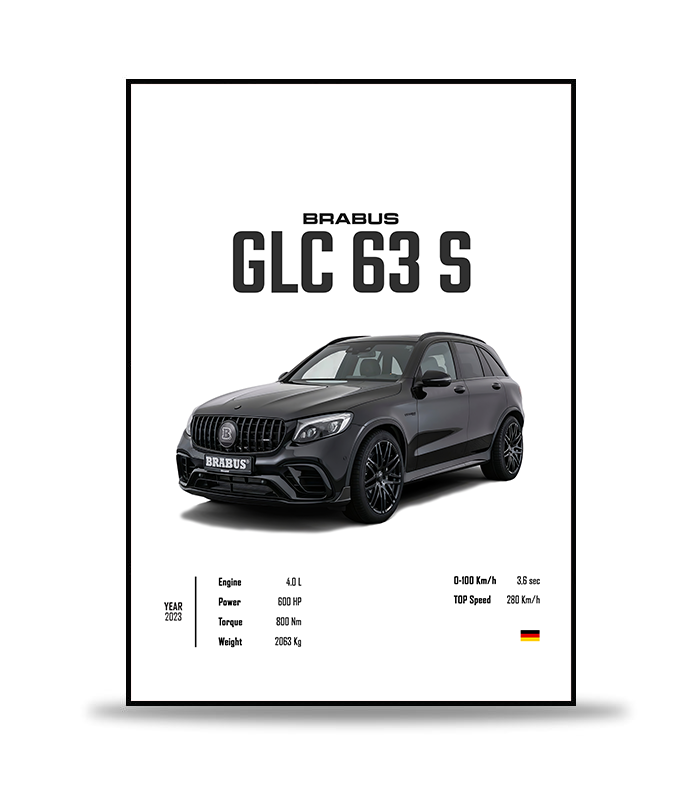 Brabus GLC 63 Poster