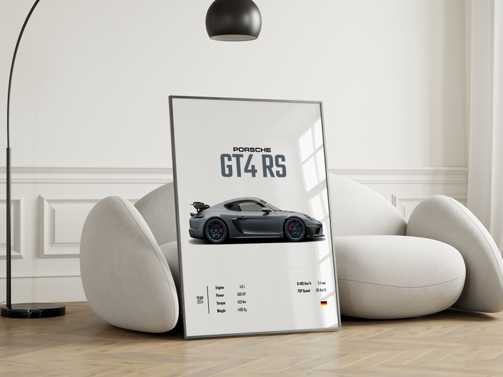 Porsche GT4 RS Poster