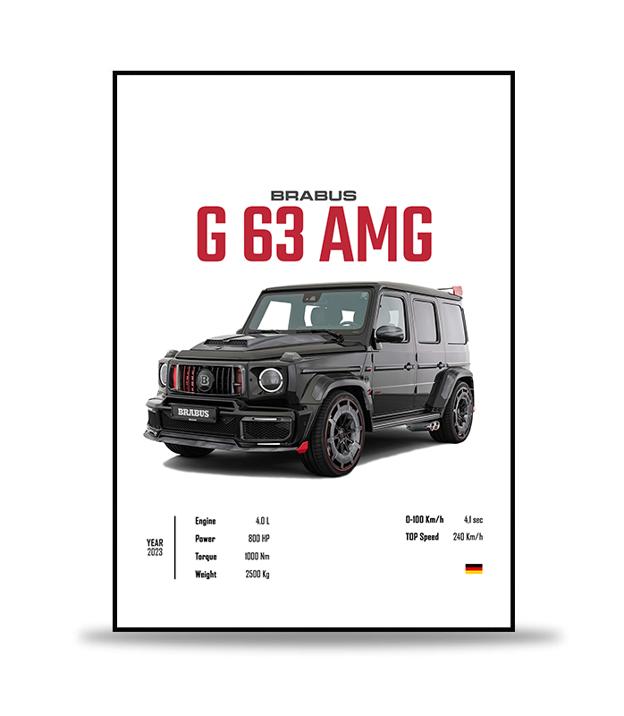 BRABUS G 63 POSTER