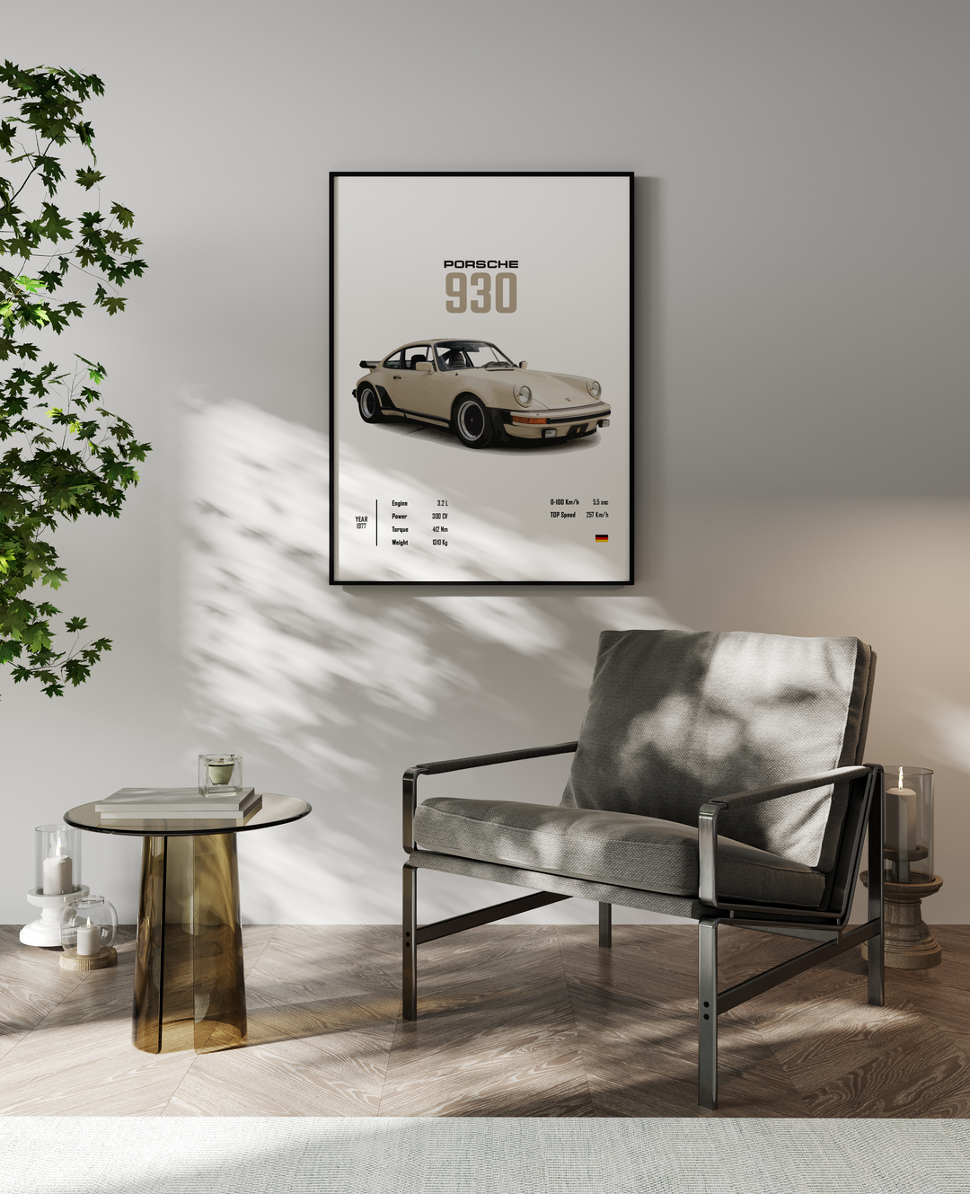 Porsche 930 Poster