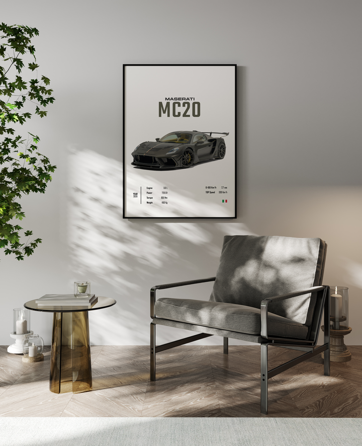 Maserati MC20 Poster