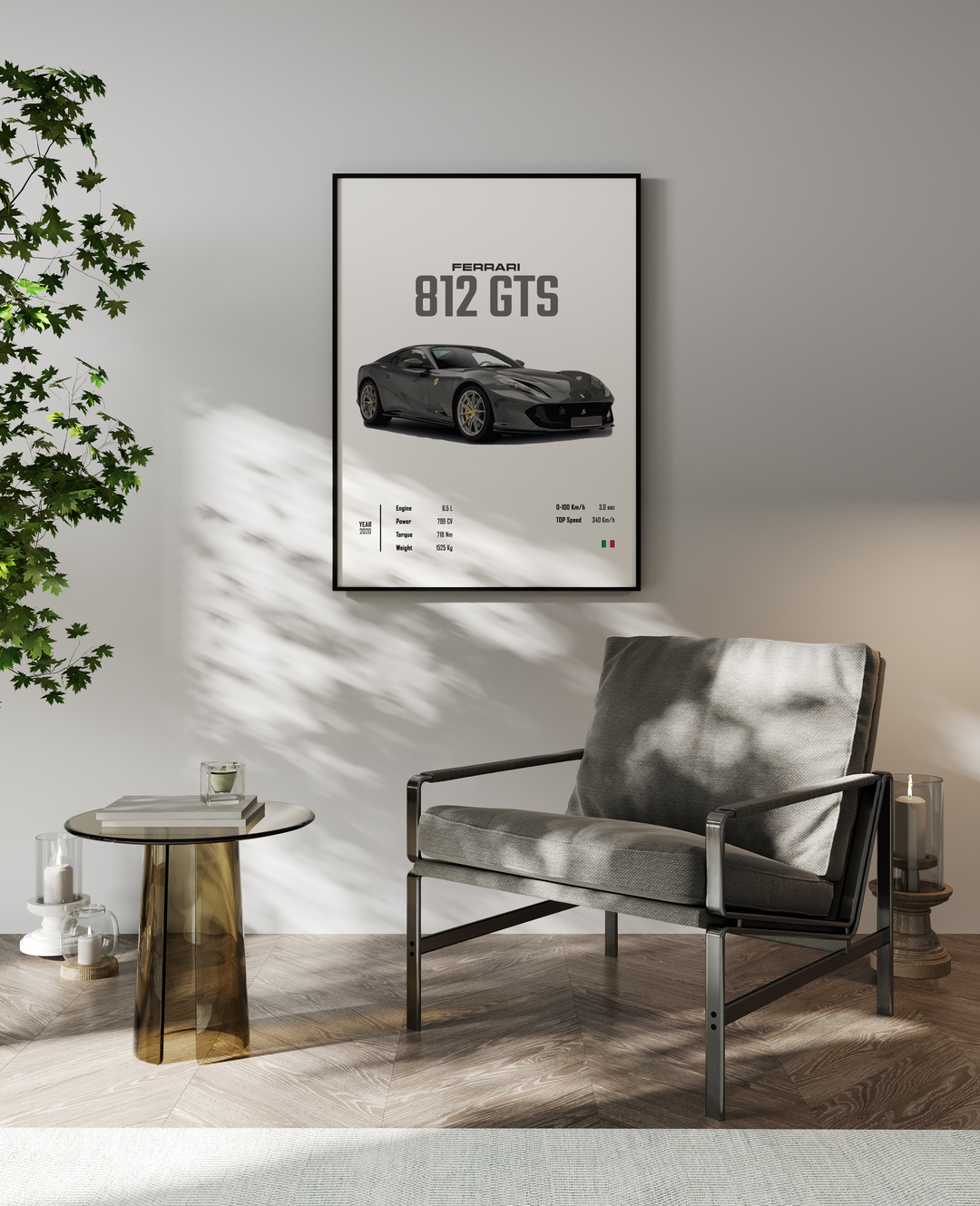 Ferrari 812 GTS Poster