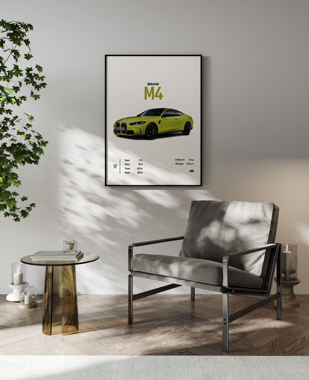 BMW M4 Poster